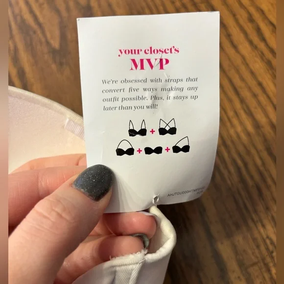 NWT Maidenform perfect coverage bra detachable straps 40DDD - Picture 8 of 9